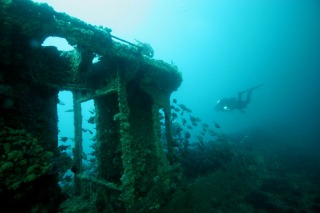 Agnes Milowka - Conning Tower Of HMS J5 Submarine