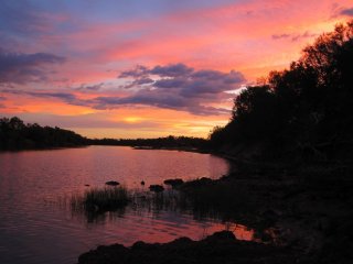 Agnes Milowka - Sunset By The River