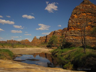 Agnes Milowka - Water at Bungle Bungles