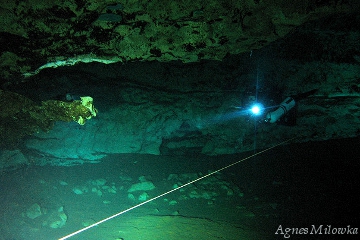 Agnes Milowka_cave diving ginnie springs